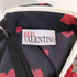 レッドヴァレンティノ RED VALENTINO ハートドット柄襟ビジュー装飾シルクワンピース レディース JPN:42