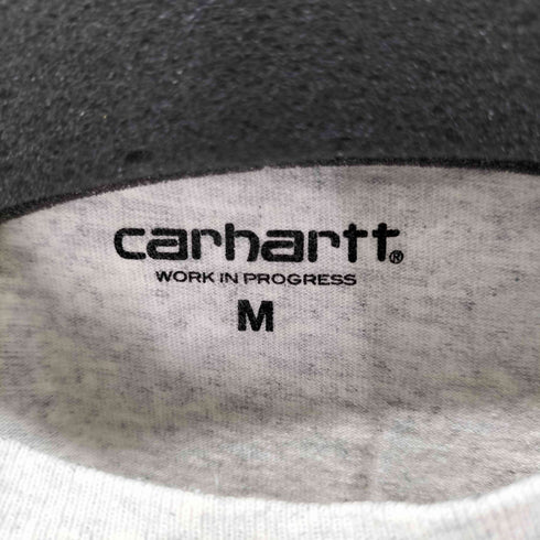 カーハートワークインプログレス Carhartt WIP S/S American Script T-Shirt ワンポイント刺繍 S/S TEE メンズ JPN:M