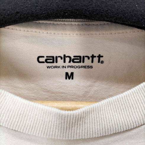 カーハートワークインプログレス Carhartt WIP S/S American Script T-Shirt ワンポイント刺繍 S/S TEE メンズ JPN:M