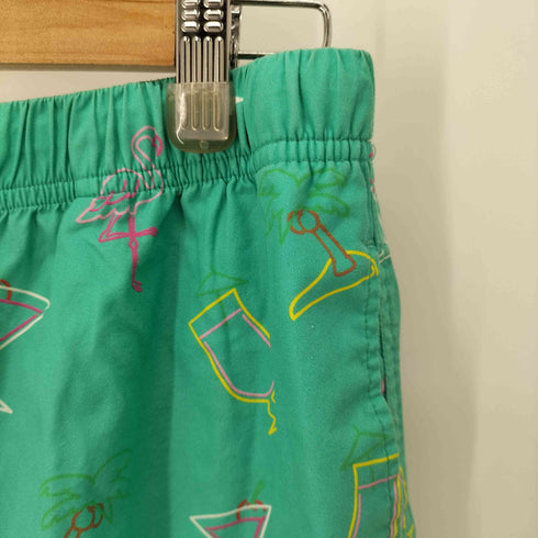 ビームス BEAMS ORIGINAL FABRIC ブロード ネオンサイン プリント ショーツ メンズ JPN:L