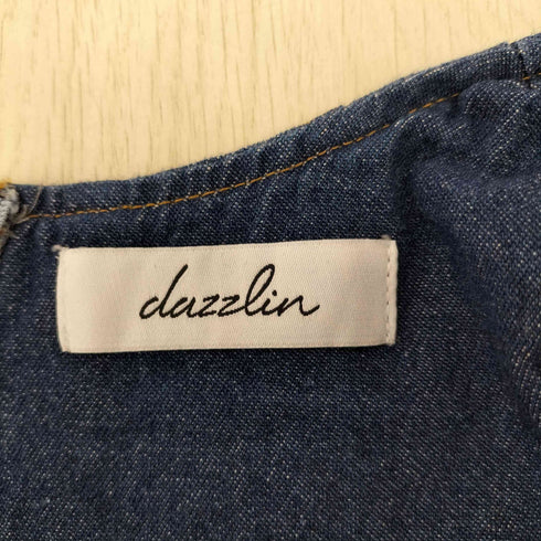 ダズリン dazzlin ノースリーブデニムワンピース レディース JPN:S