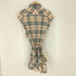 バーバリーブルーレーベル BURBERRY BLUE LABEL ノヴァチェック ノースリーブミニワンピース レディース DE:36