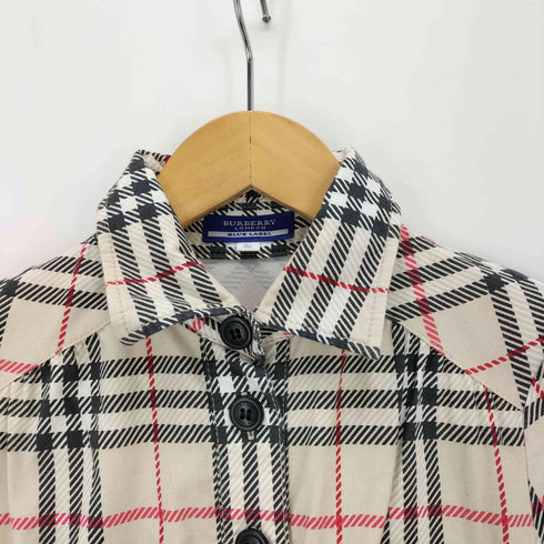 バーバリーブルーレーベル BURBERRY BLUE LABEL ノヴァチェック ノースリーブミニワンピース レディース DE:36