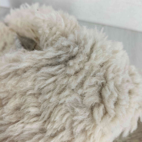 アグ UGG Fuzz Sugar Cross Slide ファズ シュガー クロス スライド ボア サンダル レディース 23