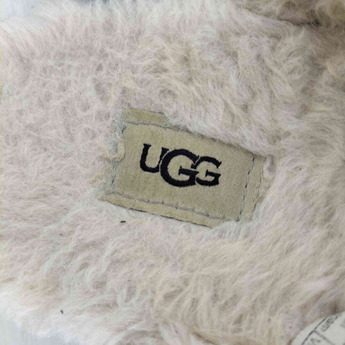 アグ UGG Fuzz Sugar Cross Slide ファズ シュガー クロス スライド ボア サンダル レディース 23