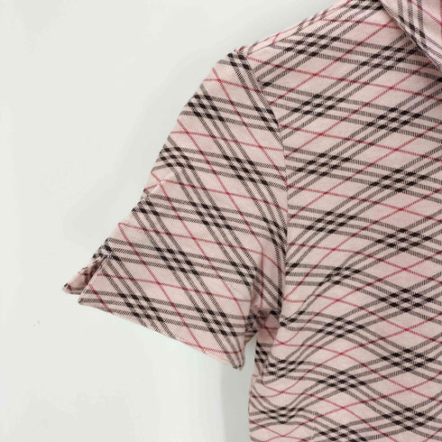 バーバリーロンドン BURBERRY LONDON コットンチェックシャツ レディース 150A