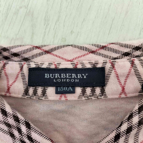 バーバリーロンドン BURBERRY LONDON コットンチェックシャツ レディース 150A