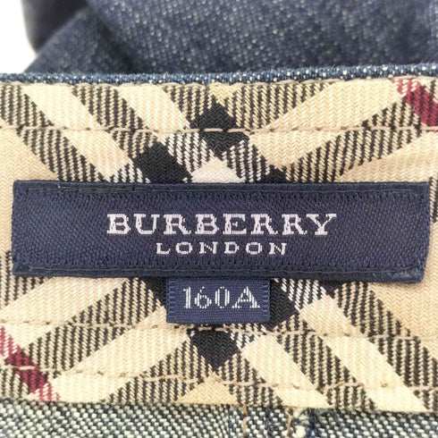 バーバリーロンドン BURBERRY LONDON ベルトデザインデニムスカート レディース 160A