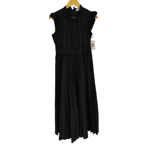 レッドヴァレンティノ RED VALENTINO フリルプリーツノースリーブマキシワンピース レディース JPN:42