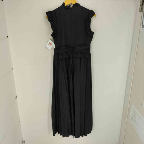 レッドヴァレンティノ RED VALENTINO フリルプリーツノースリーブマキシワンピース レディース JPN:42