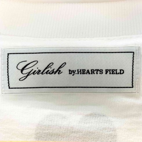 girlish 花柄Tシャツ レディース FREE