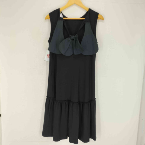 レッドヴァレンティノ RED VALENTINO バックリボンノースリーブワンピース レディース JPN:S