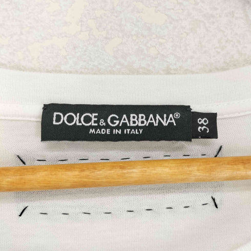 ドルチェアンドガッバーナ DOLCE&GABBANA D&G MODEL LOVE S/S TEE レディース EUR:38