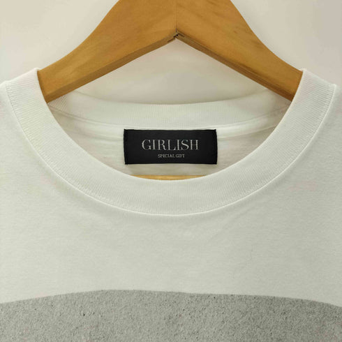 girlish 花柄 Tシャツ レディース FREE