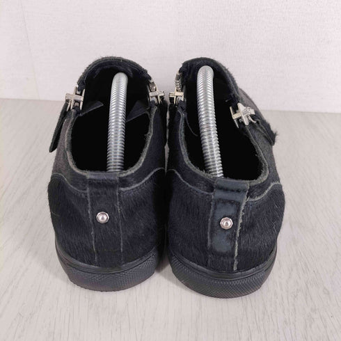 ディーゼル DIESEL ハラコ ダブルジップ スリッポン レディース EUR:38