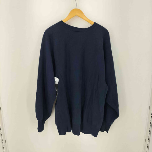 チャンピオン Champion 90S REVERSE WEAVE 刺繍タグ IOWA STATE2段ラバープリント L/S スウェット メンズ JPN:XXL