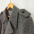 THE CLOTHIER 千鳥格子柄 ウール エポレット付き ダブルブレストコート メンズ