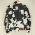 バーバリーロンドン BURBERRY LONDON COW PRINT DENIM JACKET レディース US:0-2
