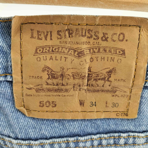 リーバイス Levis 90S 94年製 ボタン裏192M 505 テーパードデニムパンツ ボタン裏192M メンズ 34/30