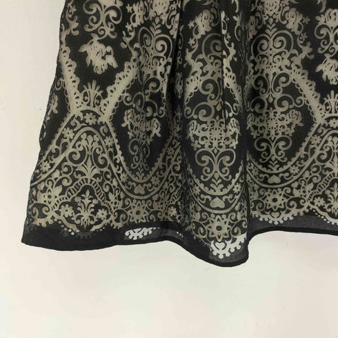 ドーリーガールバイアナスイ DOLLY GIRL BY ANNA SUI シアーデザインミニスカート レディース JPN:1