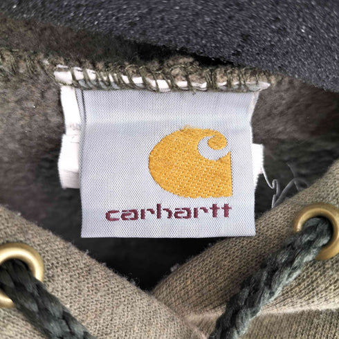 カーハート Carhartt MIDWEIGHT HOODED SWTSHT 胸元刺繍 プルオーバーパーカー メンズ 2XL