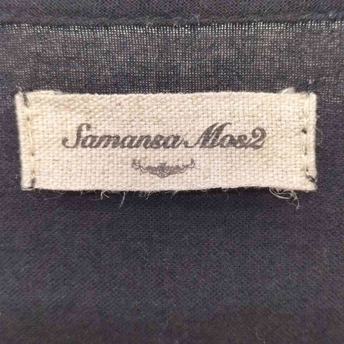 サマンサモスモス samansa Mos2 ボリューム袖ブラウス レディース FREE