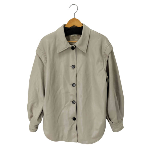 ムルーア MURUA フェイクレザージャケット レディース ONE SIZE