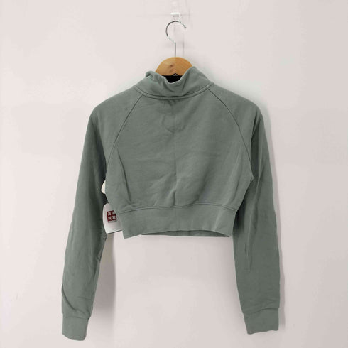 カンゴール KANGOL クロップドスウェット ハーフジップ レディース JPN:S