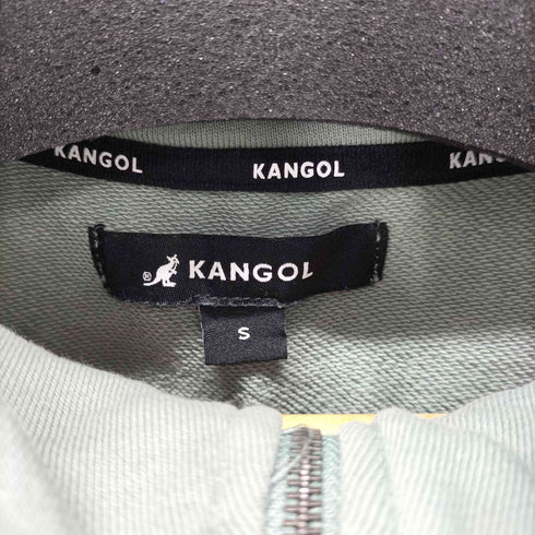 カンゴール KANGOL クロップドスウェット ハーフジップ レディース JPN:S