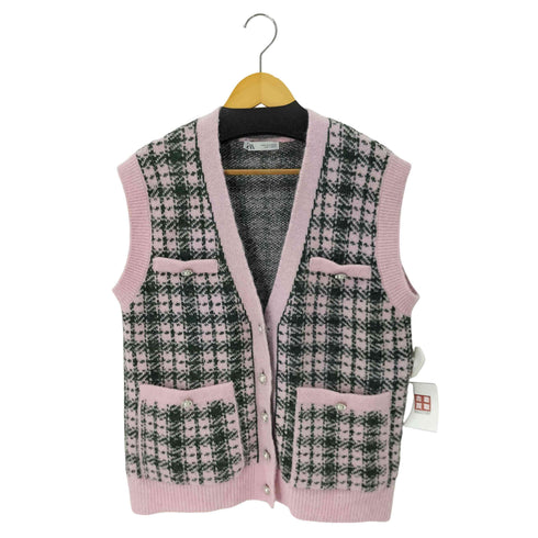 ザラ ZARA ニットベスト レディース import:M