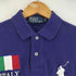 ポロバイラルフローレン Polo by RALPH LAUREN ビッグポニー刺繍 ITALY S/S ポロシャツ メンズ import:M