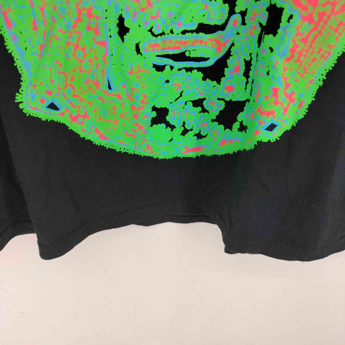 WORLDISMINE ラバープリントデザイン L/S シャツ メンズ