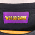 WORLDISMINE ラバープリントデザイン L/S シャツ メンズ