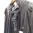 MADE IN USA フリル ベロア ロングドレス レディース import:M