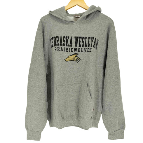 ラッセルアスレチック RUSSELL ATHLETIC NEBRASKA WESLEYAN フロントプリントプルオーバーパーカー メンズ JPN:L