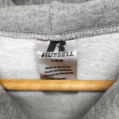 ラッセルアスレチック RUSSELL ATHLETIC NEBRASKA WESLEYAN フロントプリントプルオーバーパーカー メンズ JPN:L