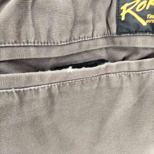 ロックス ROKX 裏地チェック 股下ステッチ クライミングパンツ メンズ M
