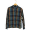 ワコマリア WACKO MARIA OMBRE CHECK OPEN COLLAR SHIRT L/S オンブレチェックレーヨンシャツ メンズ JPN:M