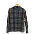ワコマリア WACKO MARIA OMBRE CHECK OPEN COLLAR SHIRT L/S オンブレチェックレーヨンシャツ メンズ JPN:M