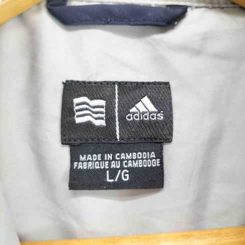 アディダス adidas 裾ロゴ刺繍テックジップベスト メンズ JPN:L