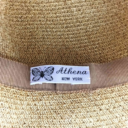 アシーナニューヨーク Athena New York ストローデザインハット レディース