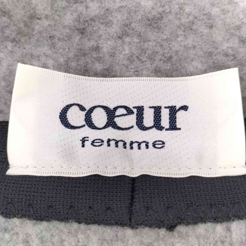 coeur femme カシミヤ混 ベレー帽 レディース