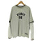エクストララージ XLARGE 24SS 91 LAYERD L/S TEE レイヤード ロングスリーブ Tシャツ メンズ import:XL