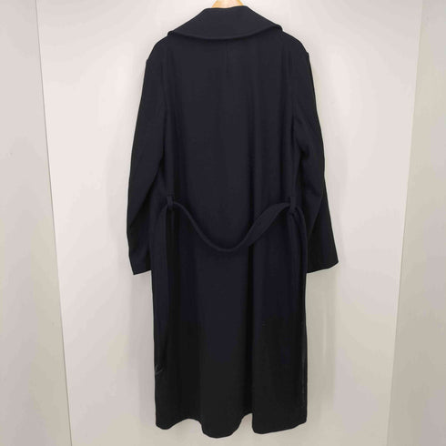 ヨウジヤマモトプールオム Yohji Yamamoto POUR HOMME 22AW TWILL FLANNEL J-ROUND COLLAR COAT メンズ JPN:1