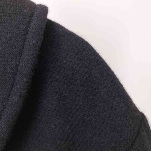ヨウジヤマモトプールオム Yohji Yamamoto POUR HOMME 22AW TWILL FLANNEL J-ROUND COLLAR COAT メンズ JPN:1