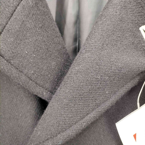 ヨウジヤマモトプールオム Yohji Yamamoto POUR HOMME 22AW TWILL FLANNEL J-ROUND COLLAR COAT メンズ JPN:1