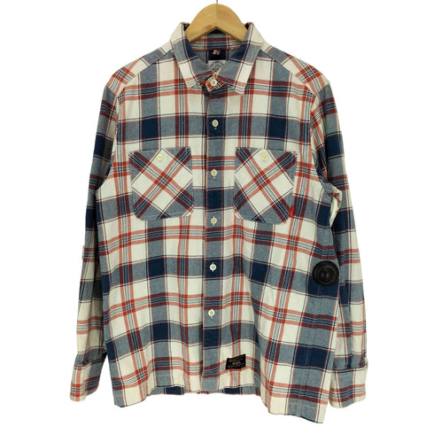 ダブルタップス WTAPS 16SS UNION LS 01 チェック ネル シャツ メンズ JPN:M