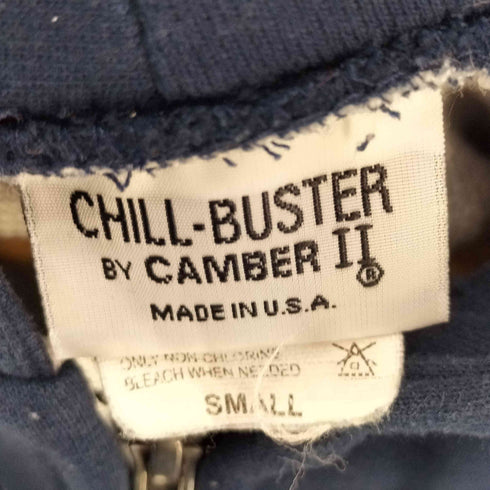 キャンバー CAMBER USA製 CHILL-BUSTER 裏地サーマル ジップアップフーディー メンズ JPN:S