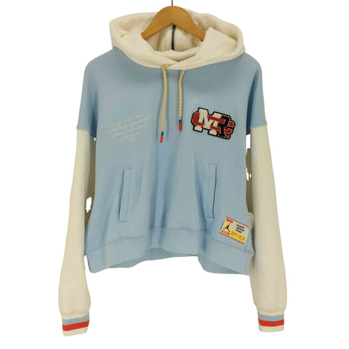 ジョーダンブランド JORDAN BRAND MAISON CHATEAU ROUGE Crossover Colorblock Splicing Hoodie レディース JPN:XL