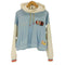 ジョーダンブランド JORDAN BRAND MAISON CHATEAU ROUGE Crossover Colorblock Splicing Hoodie レディース JPN:XL